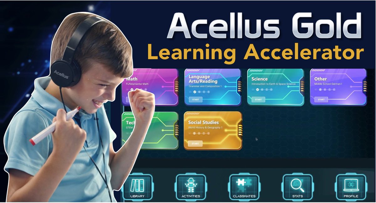 Attend School Online With Acellus Gold, A Revolutionary Platform That Accelerates Learning.