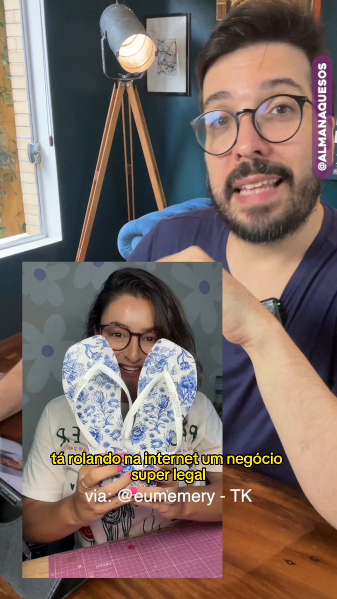 TESTE: Chinelo Decupagem