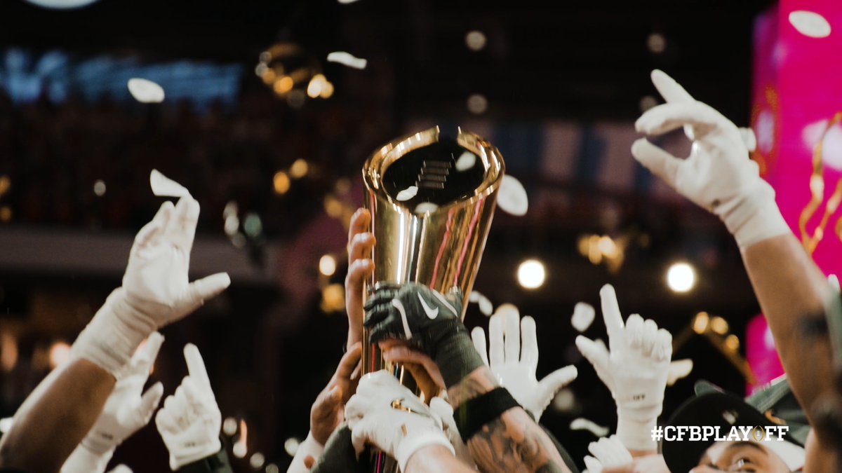 Dunno about you, but we already miss football. So join us as we play back the inaugural 12-team College Football Playoff. Because in 193 days, we'll run it back when a new season gets underway. #CFBPlayoff 🏈🏆