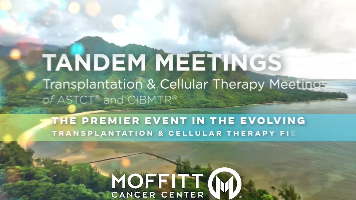 Moffitt is excited to be at #Tandem25 in Hawaii! The Tandem Meetings bring together leaders in hematopoietic cell transplantation (HCT), cellular therapy and gene therapy. With over 30 presentations and posters, Moffitt is proud to showcase our breakthroughs and collaborate with experts in the field. Join the conversation and stay up to date with #MoffittTandem25!