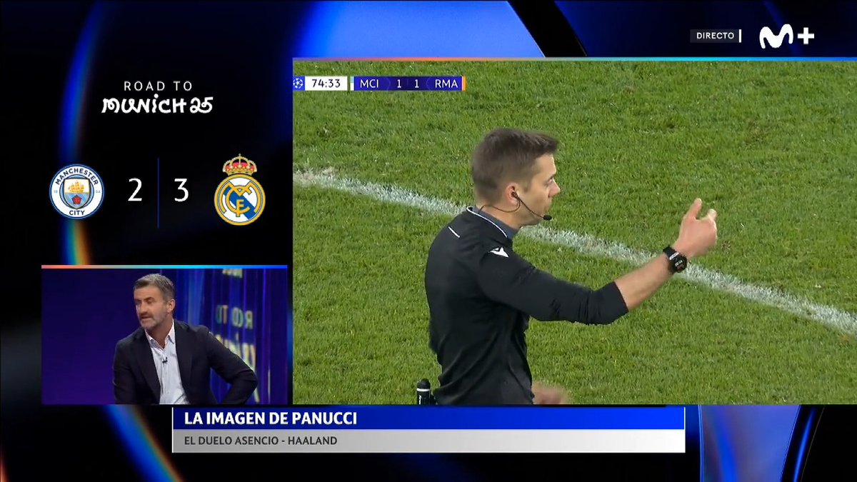 💎 "Me ha gustado mucho @RaulAsencio7. El pique contra Haaland es la imagen de un chaval que no quiere regalar nada y que se quiere hacer respetar", Panucci. #LaCasaDelFútbol #UCL