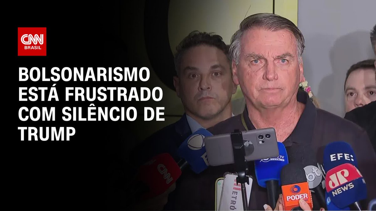 Passadas três semanas da posse do presidente dos Estados Unidos, Donald Trump, o clima no bolsonarismo é de frustração. A expectativa era de uma manifestação pública de apoio ao ex-presidente Jair Bolsonaro (PL), diante das investigações contra ele, mas não aconteceu. #CNNArena
