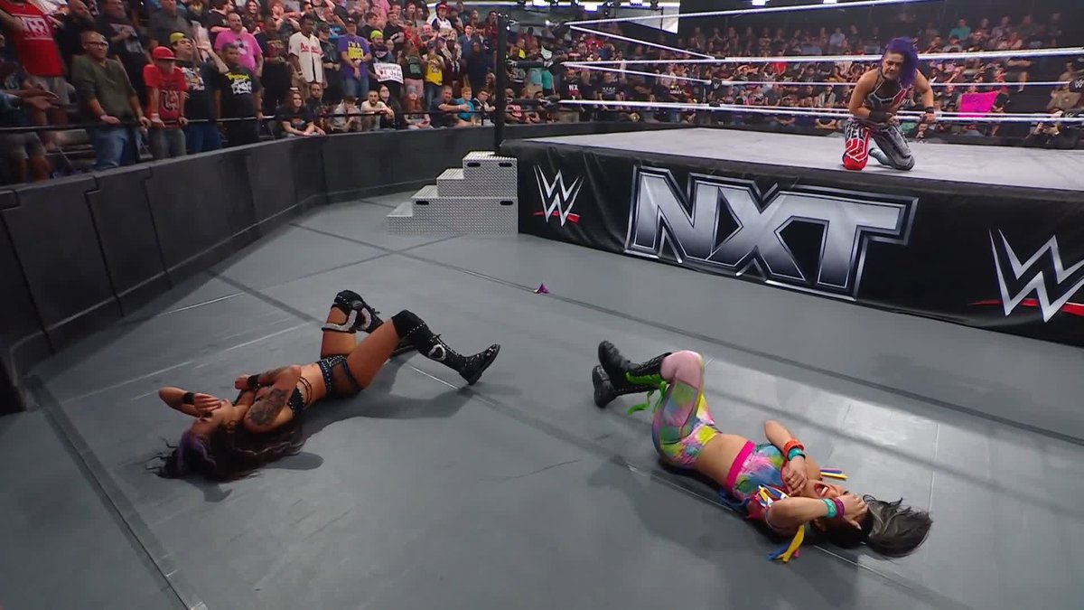 Well that changes EVERYTHING! 😳 The NXT Women's Title Match at #VengeanceDay will now involve @CoraJadeWWE as it is going to be be a Fatal 4-Way Match! 🙌 #WWENXT
