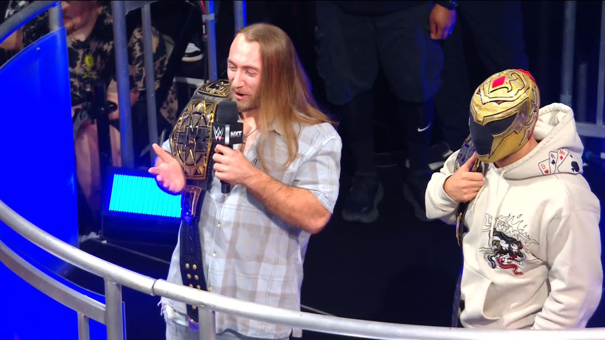 "You wanted it? The problem now is that you've got it." Yoshiki Inamura and Josh Briggs got their Tag Team Title Match with Fraxiom, and it's going down SATURDAY at #VengeanceDay! 🙌 #WWENXT
