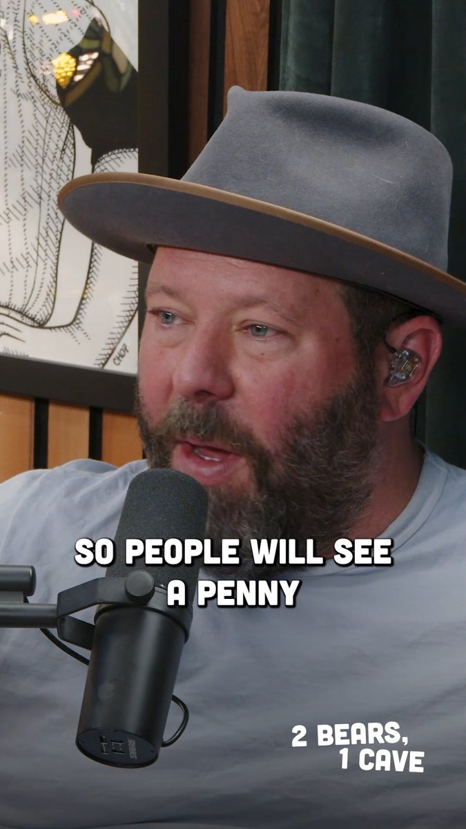 .bert kreischer's leaving little treats for everyone. #2Bears1Cave Ep. 275