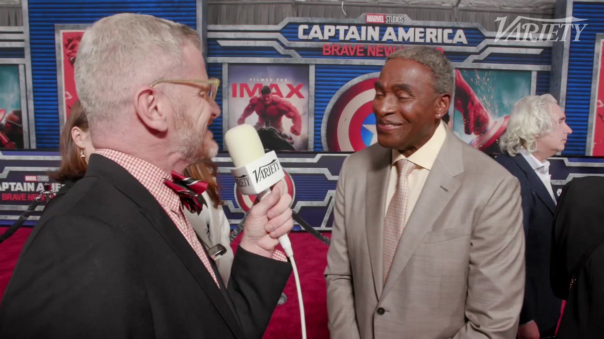How many more Marvel films will #CaptainAmerica star Carl Lumbly be in? "Correct," he says.
