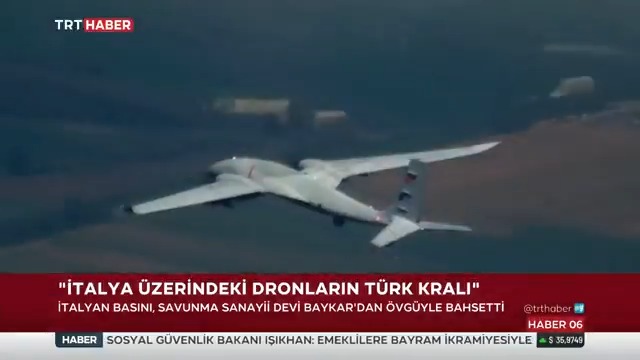 ✈️"İtalya üzerinde uçan dronların Türk kralı" 🚀"Türk sanayisinin yükselen yıldızı" İtalyan medyası, insansız hava aracı ihracatında lider BAYKAR’dan övgüyle bahsetti.