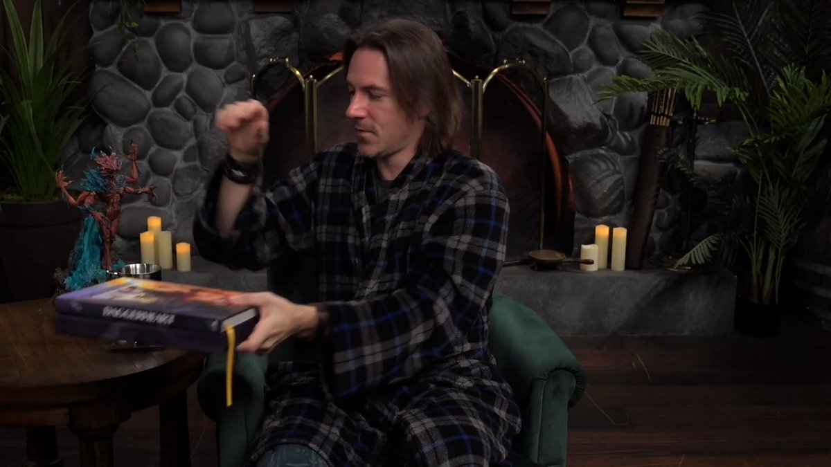 That Was Top Secret, Matt! 😳 Now that the cat's out of the bag, here's a sneak peek of the #Daggerheart Core Book. It's filled to the brim with content, including campaign frames like Age of Umbra. Age of Umbra is a grimdark fantasy setting and the setting for our next Daggerheart mini-series. Preorder Daggeheart Now: