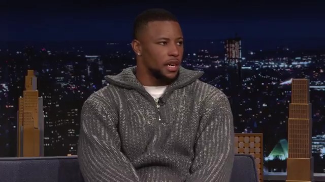 .Saquon Barkley reacts to the viral Hard Knocks clip before joining the Philadelphia Eagles. #FallonTonight #SBLIX