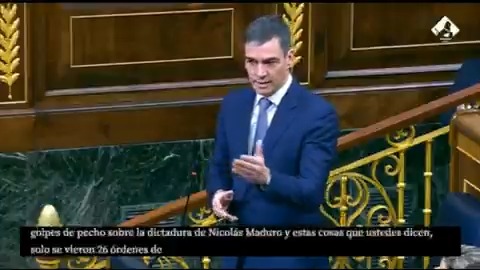 #EnDirecto | Sánchez a Abascal: "No sé si se ha enterado de que Trump ha anulado la protección a migrantes venezolanos. A partir de abril, deportados. ¿Va a poner el grito en el cielo y criticar a Trump por esto? No, porque usted es fuerte con el débil y servil con el poderoso"