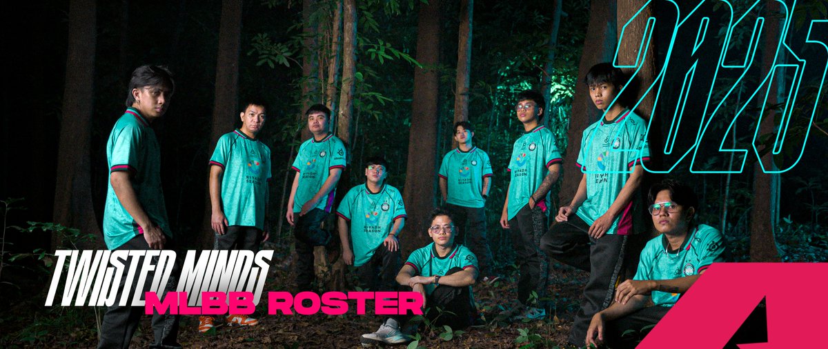 INTRODUCING: TWISTED MINDS' MPL PH ROSTER 🩷🧠 نرحب بفريقنا المشارك في دوري موبايل ليجندز الفلبيني 🔥 #TwistTheGame