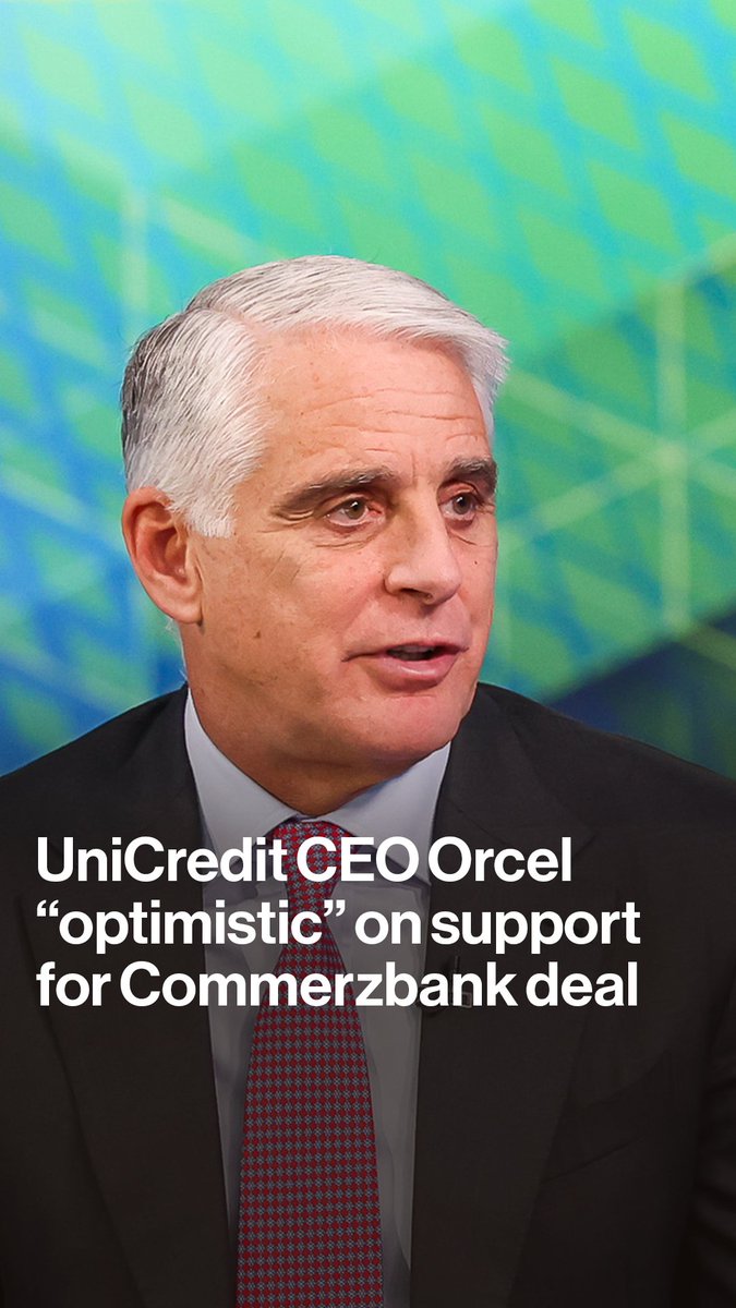 UniCredit CEO Andrea Orcel tells Francine Lacqua the bank has "three to four quarters minimum" to assess whether to go ahead with a hostile takeover bid for Commerzbank