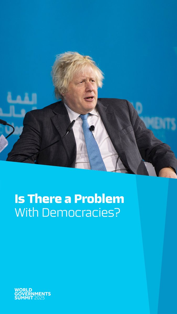 Rt. Hon. Boris Johnson, Former Prime Minister of United Kingdom discusses the unpredictability of elections in the Unites States. #WGS25 #WorldGovSummit