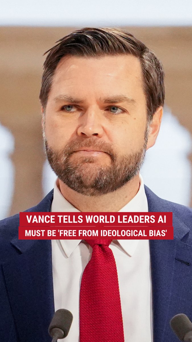 'TRANSFORMATIVE INDUSTRY': Vice President JD Vance delivers his first remarks abroad at the AI Action Summit in Paris, telling global leaders how America aims to be "the gold standard" in artificial intelligence under President Trump.