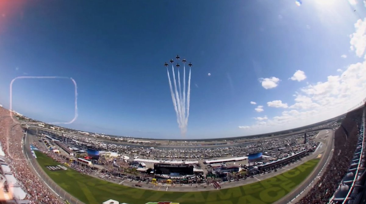 When all is said and done, Daytona International Speedway has the final word. #DAYTONA500