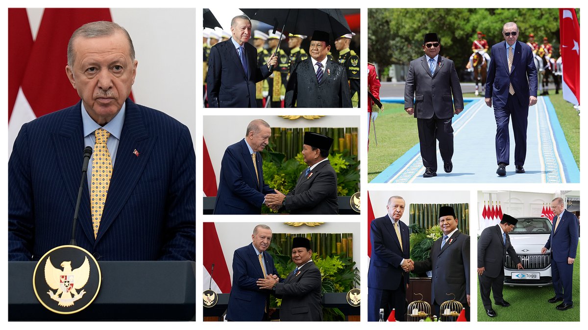 Cumhurbaşkanımız Recep Tayyip Erdoğan'ın Endonezya ziyareti... 🇹🇷🇮🇩