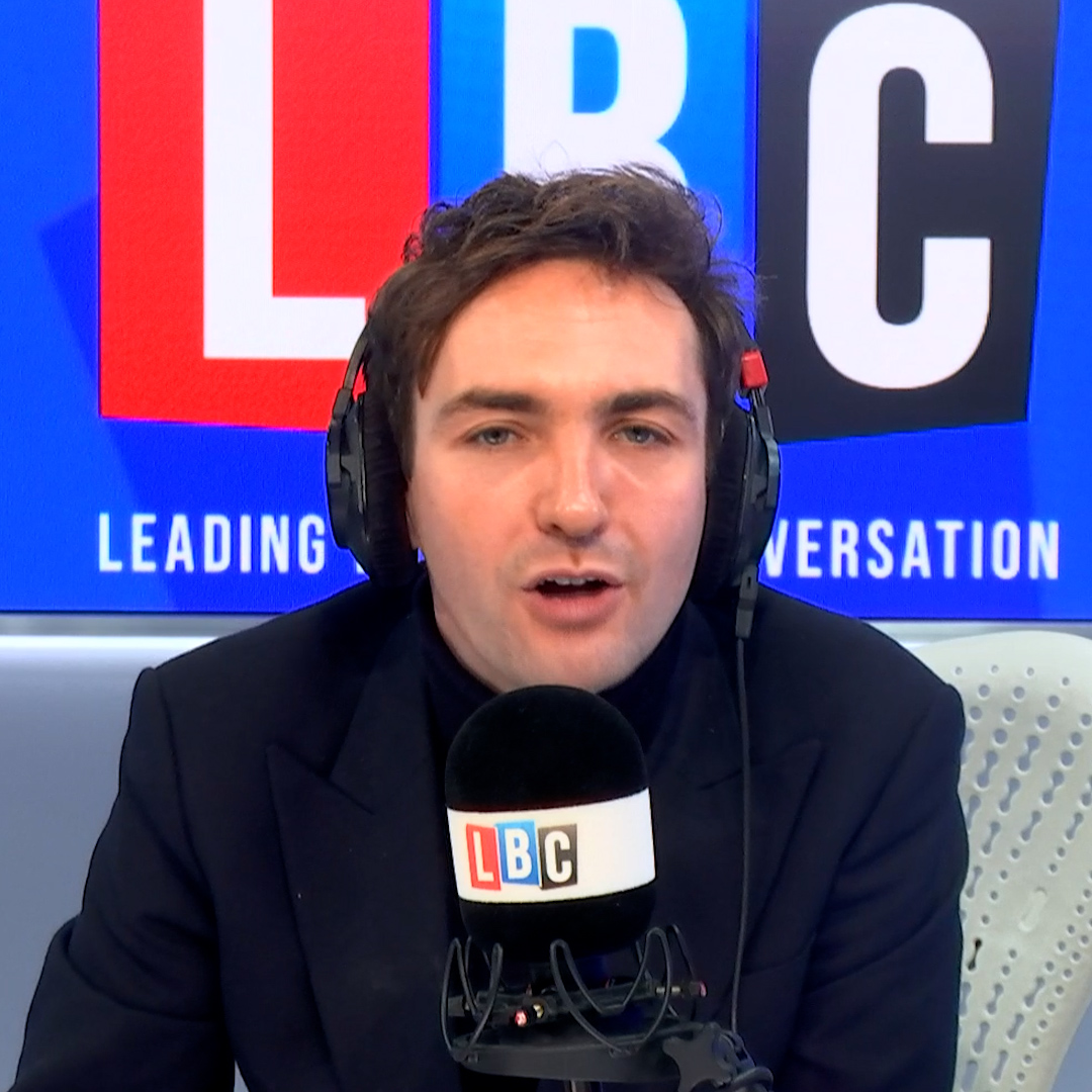 "You can't disagree because it's a fact." "No. You're wrong and you're a leftist." Richard's call ends acrimoniously after he rejects @Lewis_Goodall's explanation for why he uses the term 'irregular migration'.