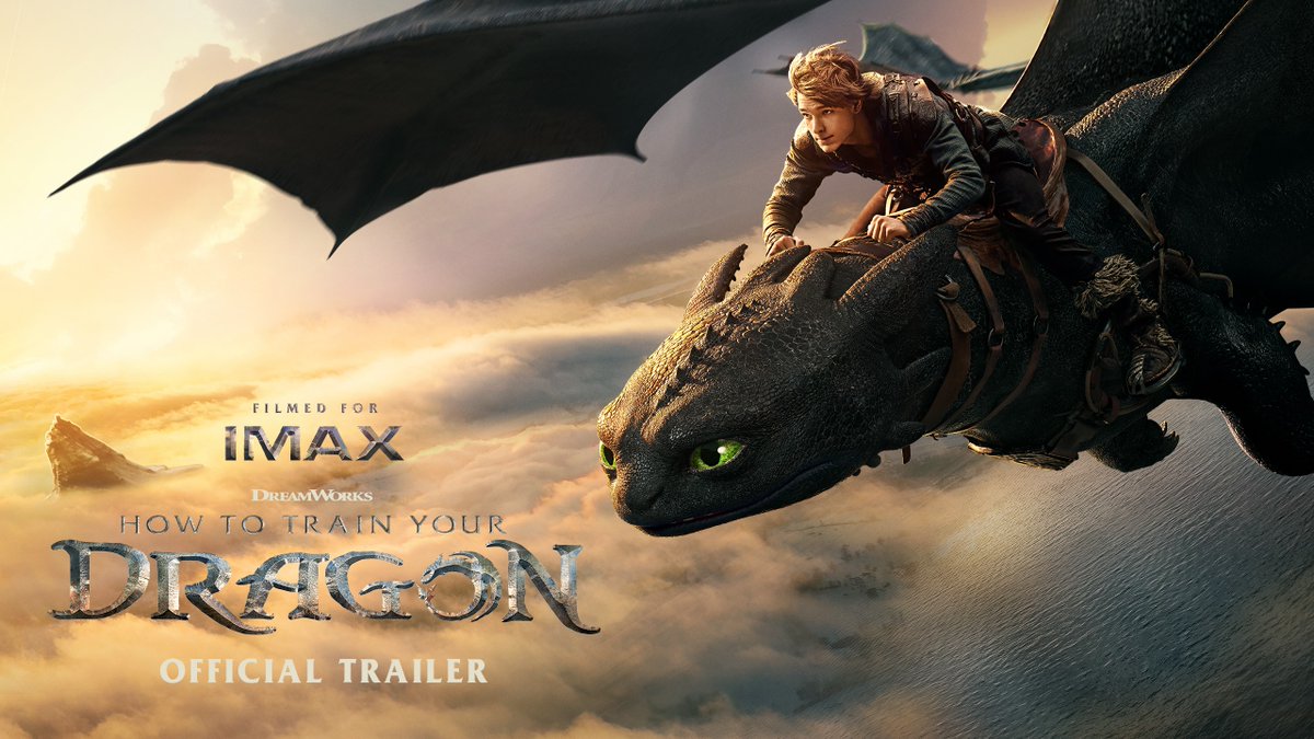 This summer, take flight. Experience #HowToTrainYourDragon only in theaters June 13! #FilmedForIMAX