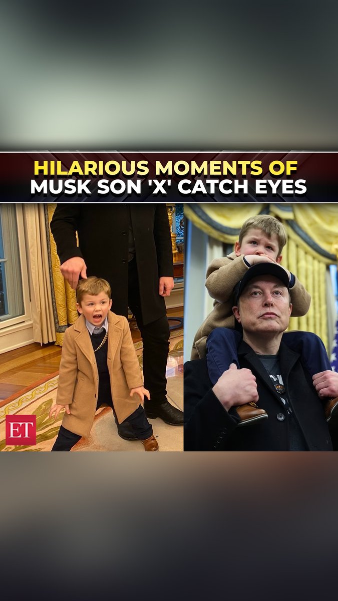 From mimicking #billionaire #father to #picking #nose: Moments of #Musk’s #son ‘#X’ at #OvalOffice go #viral 🇺🇸