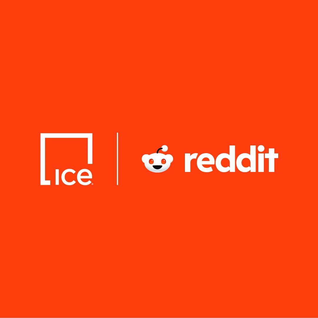 Just in: ICE is collaborating with Reddit, Inc. to turn real-time conversations into actionable market insights. Read the full press release: