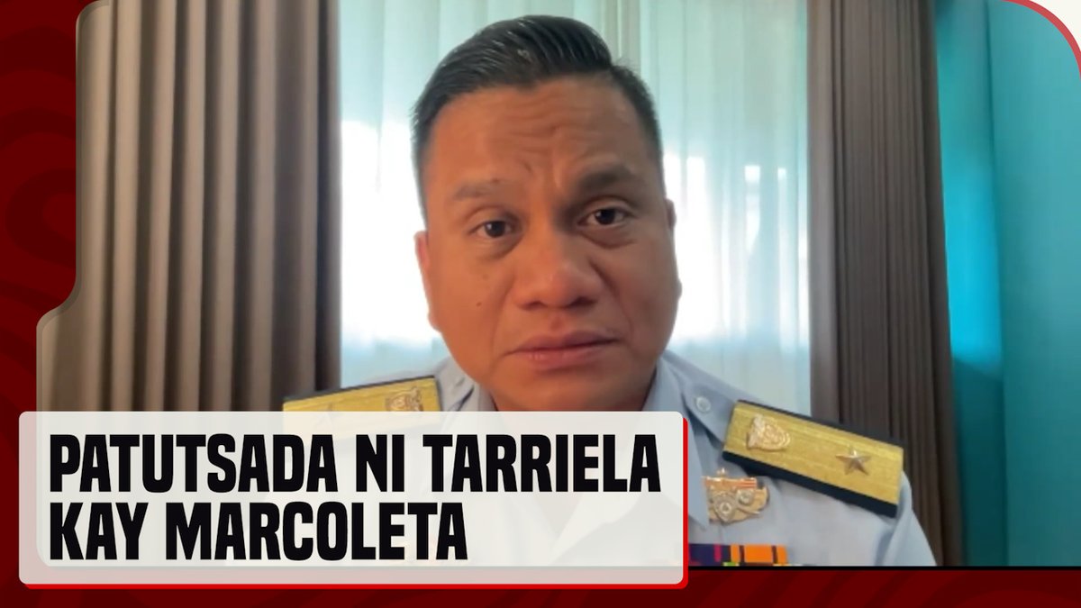 Pinuna muli ni Philippine Coast Guard #PCG spokesperson for the West Philippine Sea Cdre. Jay Tarriela si SAGIP Rep. Rodante Marcoleta matapos siyang hamunin na magbitiw sa puwesto kung hindi niya matutunton ang "West Philippine Sea" sa mapa. #News5 | via Gio Robles