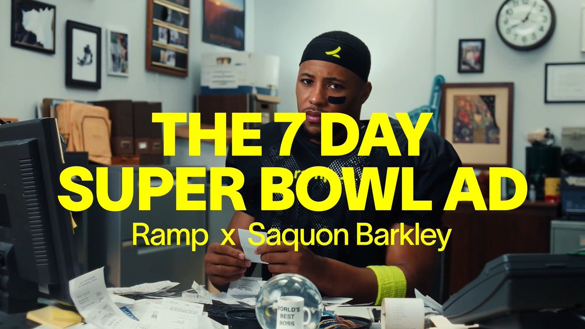 7 days. That's how long our team had to produce a Super Bowl ad with Saquon Barkley. This is the story.