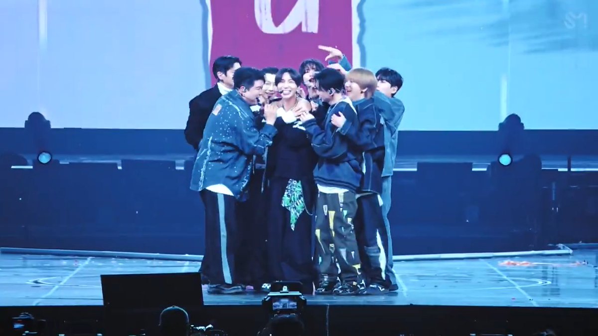 they had 2 dance practices without full member count due to sickness, the rehearsal right before the performance, multiple members fucked up the dance on multiple occassions but they still SLAYEDDDD SMTOWN I PRAY 4 U SUJU STAGE YOURE SO DEAR TO MEEEE 😭🩵🩵🩵