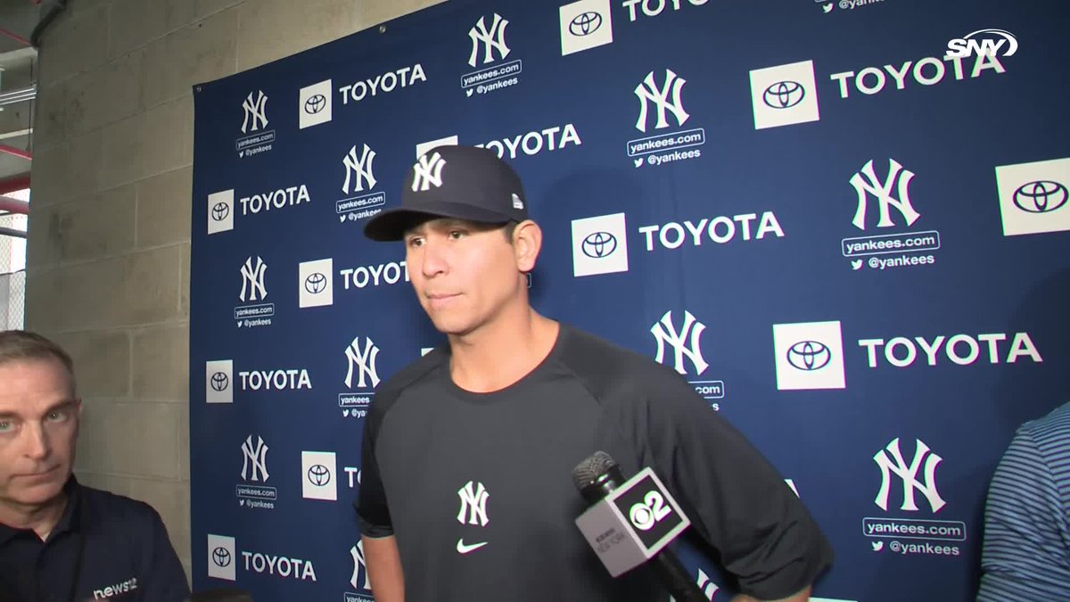 "Everyone in baseball wants to play with the Yankees at least one time, so this is my dream right now." Carlos Carrasco on how excited he is to play for the Yankees: