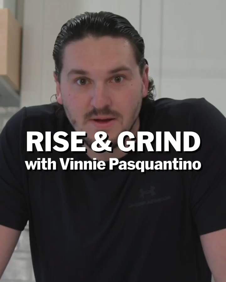 The grindset is unmatched, Vinnie Pasquantino 😤😂