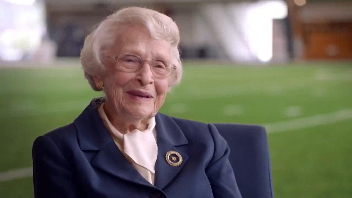 No one witnessed the history of pro football like Virginia Halas McCaskey. Her love for the Chicago Bears, her family and football will always be remembered. 💙🧡