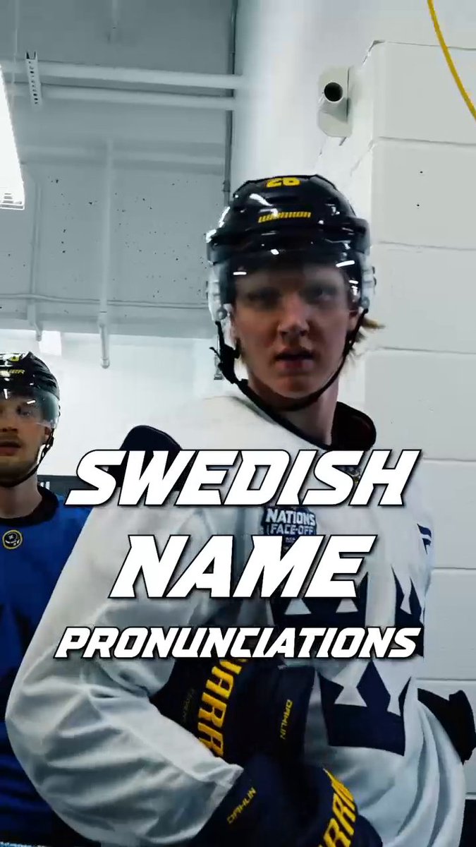 Music to our ears. 🎶🇸🇪 #4Nations Face-Off kicks off TONIGHT with Canada vs. Sweden at 8p ET on NHLonTNT, Sports on Max, Sportsnet and TVA Sports (🎥: IG/nhleurope)