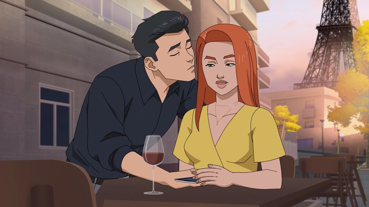 Mark and Eve 𝑎𝑡𝑡𝑒𝑚𝑝𝑡 to go on a date in an exclusive clip from tomorrow's all-new episode of #Invincible.