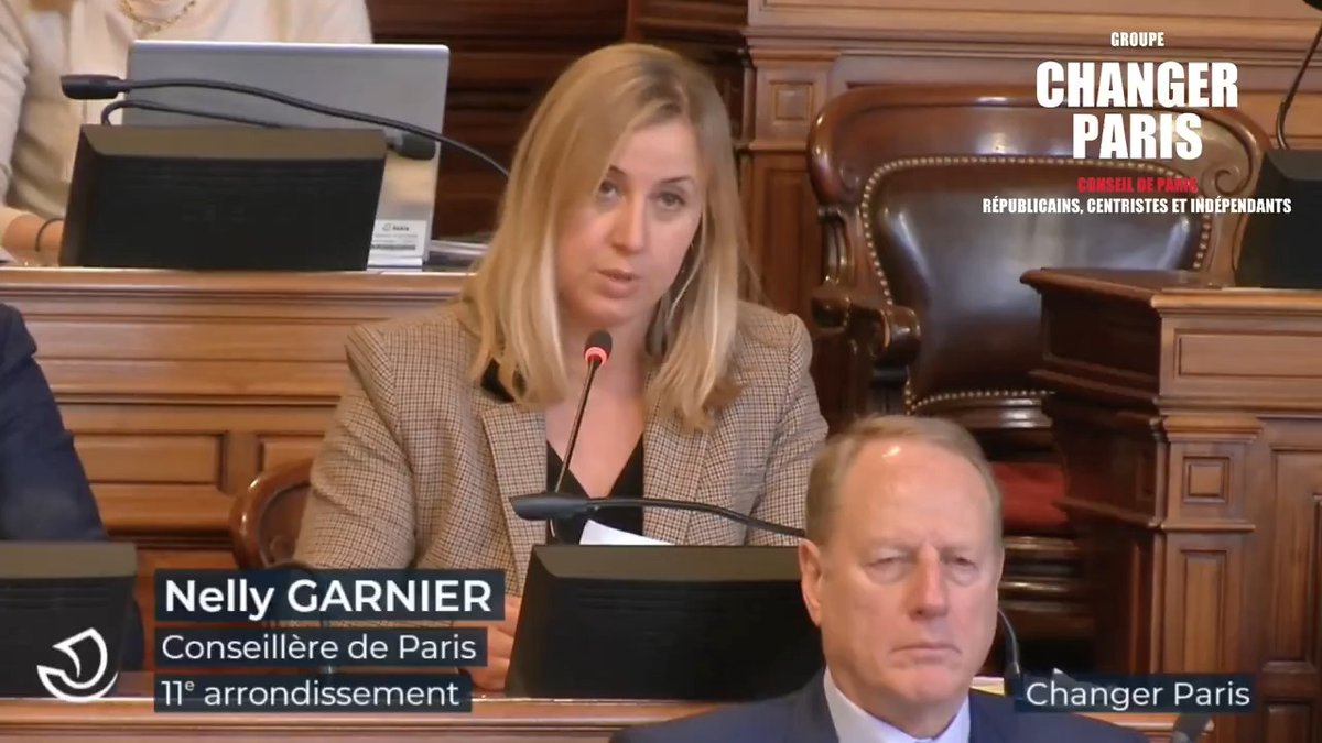 La gauche parisienne s'offusque des propos tenus par Nelly Garnier au sujet de l'insécurité à Paris. Jugez par vous-même⤵️ Nous, ce qui nous choque, c'est le déni de la gauche, son aveuglement et son idéologie de l'excuse. #ConseildeParis