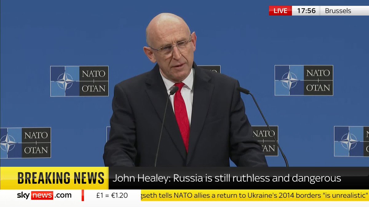 'The UK will spend £4.5bn on military aid for Ukraine this year' - British Defence Secretary John Healey. 📺 Sky 501 and YouTube