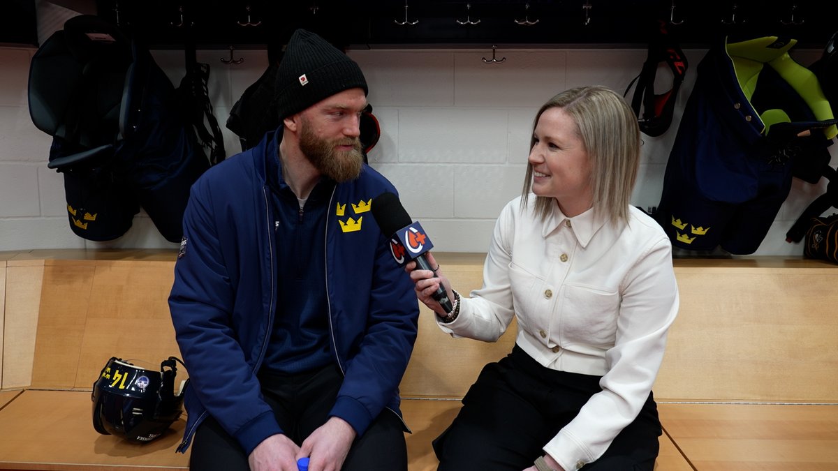"It's just amazing to be on this stage & hopefully at the end of the night we like the result." Mattias Ekholm spoke with Paige Martin ahead of Sweden's opening game vs. #Oilers teammate Connor McDavid & Canada tonight at #4Nations in Montreal.