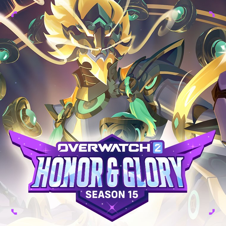 New #Overwatch2 Season 15: Honor & Glory Trailer 🛡️ ✨ Level Up Your Hero with Perks 🎁 Unlock Rewards with Loot Boxes 🌌 New Weapon Variant: Galactic 🤖 New Mythic Skin: Pixiu Zenyatta 👀 ... And More 🗓️Launching February 18