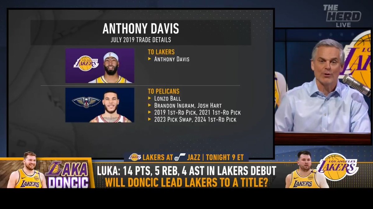 Are the Lakers the luckiest team ever? "If they call about your superstar, hang the phone up." —Colin Cowherd