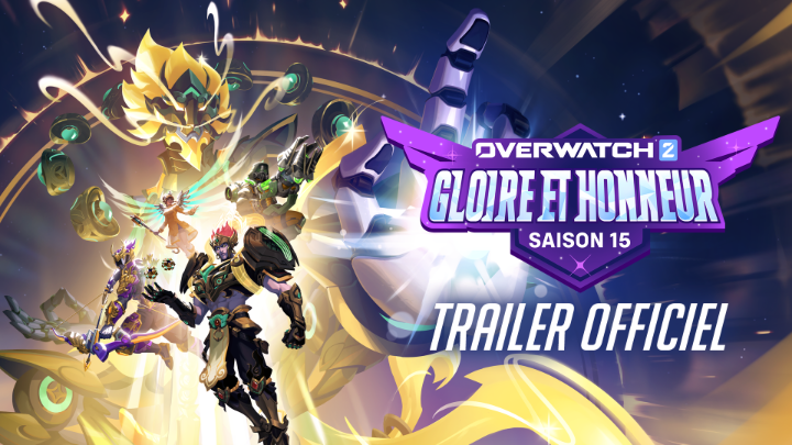 Honneur, gloire et victoire vous attendent dans la Saison 15 ✨ 💪 Nouvelles compétences pour vos Héros 🏆 Réinitialisation du rang en compétitif 💫 Skins d’armes galactiques 🧘 Skin mythique “Pixiu” pour Zenyatta 🎁 Retour des loot box Tout cela dès le 18 février 🔥