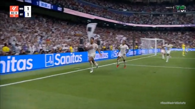 Con la de anoche, 28 victorias del Real Madrid en el tiempo de descuento en todo el Siglo 21 Con el gol de anoche, seis, SEIS DE VEINTIOCHO, de Belligham en apenas año y medio Por orden cronológico, todos en este 🧵sin fin; septiembre 2023 vs Getafe