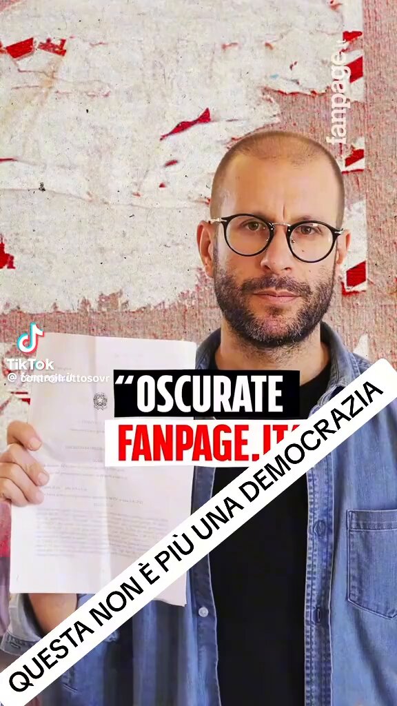 Non siamo più una democrazia, non era mai successo in Italia che ci fosse una censura così come sta succedendo adesso,non si può oscurare un articolo in via preventiva,la stampa è protetta dall’ART 21 della Costituzione, è la prima volta che avviene un sequestro preventivo.