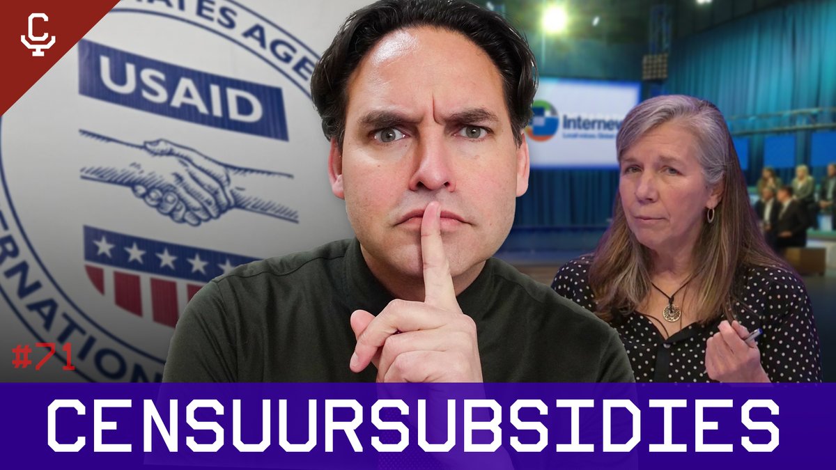 Nadat Trump veel ophef creerde over het opheffen van #USAID komen aardig wat apen uit de mouw. Zo blijkt onder andere dat USAID, via de stichting #InternewsNetwork, eigenlijk Europese censuur subsidiëren! Hoe dat zit wordt zoals altijd haarfijn uitgelegd door Arno!