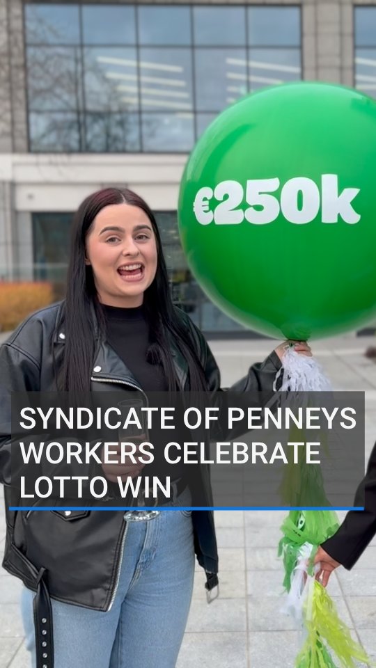 Meet the ‘Lotto Lovelies’ - the syndicate of Penneys workers celebrating their €250,000 win.