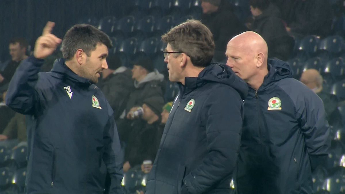 David Lowe is in the dugout for Blackburn Rovers' Championship clash against West Brom, as John Eustace's Derby County move looks all but finalised 🚨👔