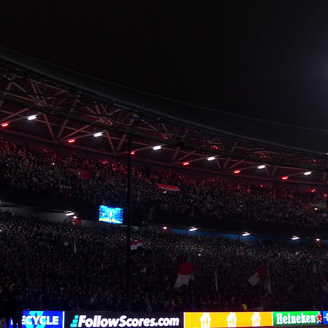 De Kuip is ready. So are we! #feyacm • #UCL