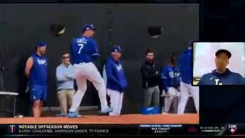 "You see Kershaw, that's crazy to me. That's like the coolest thing I think I've done in my career is pitching in front of him..." Blake Snell reacts to his first #SpringTraining bullpen with the Los Angeles Dodgers.