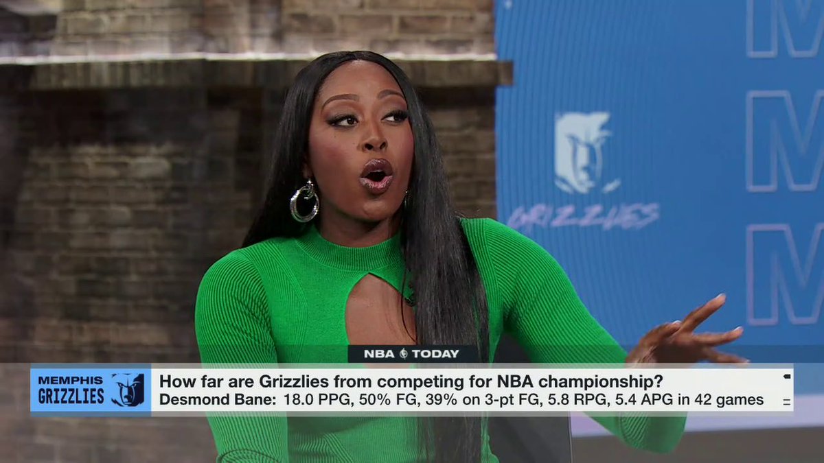 "I think [the Memphis Grizzlies] like flying under the radar." 👀 Chiney Ogwumike and Udonis Haslem on how far Ja Morant and the Grizzlies are from competing for an NBA championship 🏆