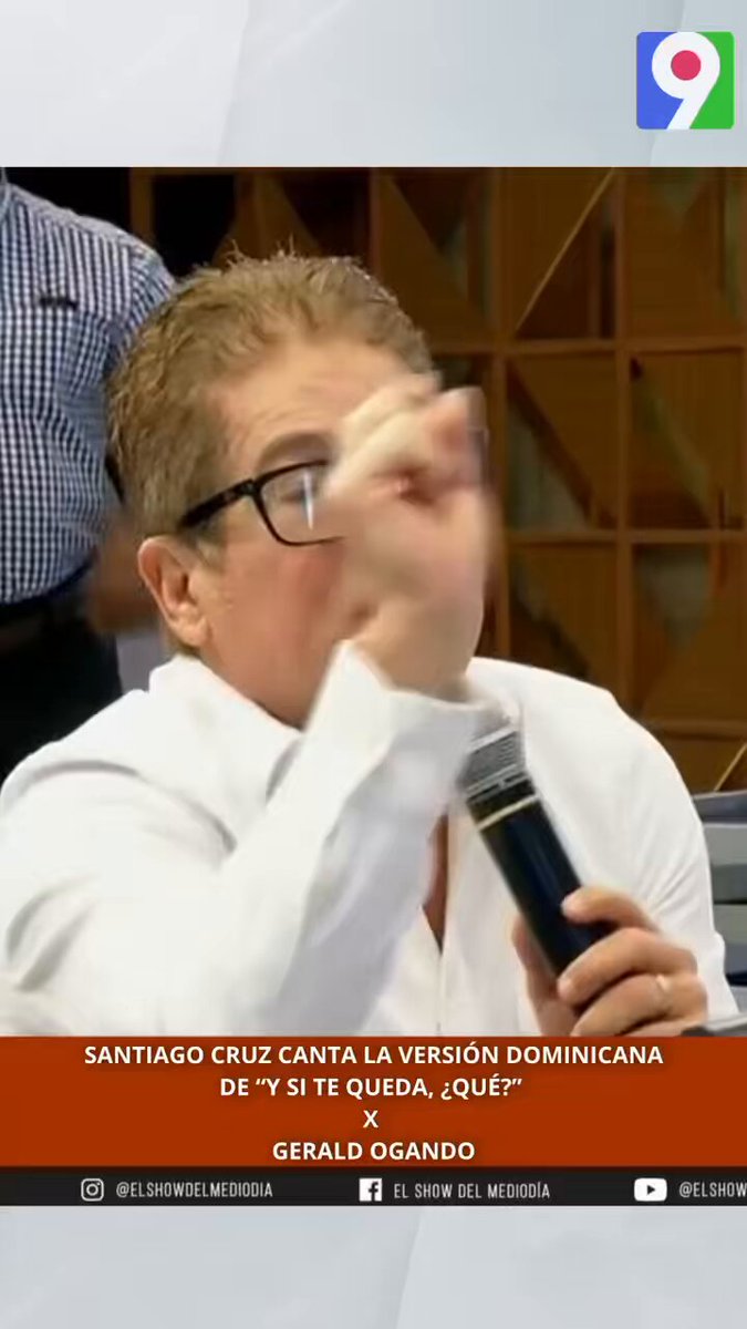 Santiago Cruz canta versión Dominicana de “Y si te quedas, ¿Qué? x Gerald Ogando 😂