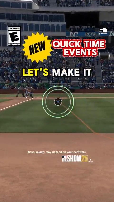 Get in the game and experience on-field enhancements with all-new Quick Time Events. Pre-order #MLBThe Show 25 at Available on March 18