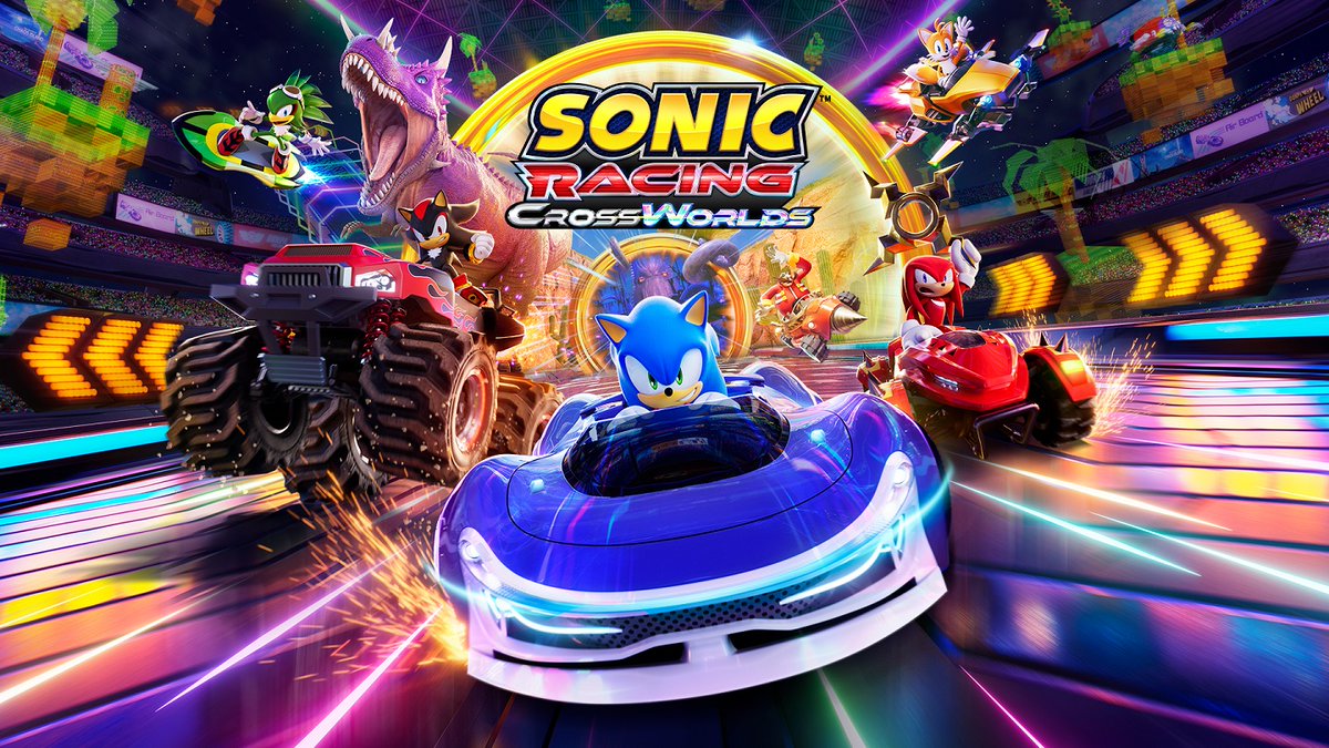 Build your ultimate vehicle and race across land, sea, air, space, and time in Sonic Racing: CrossWorlds! Find out more: