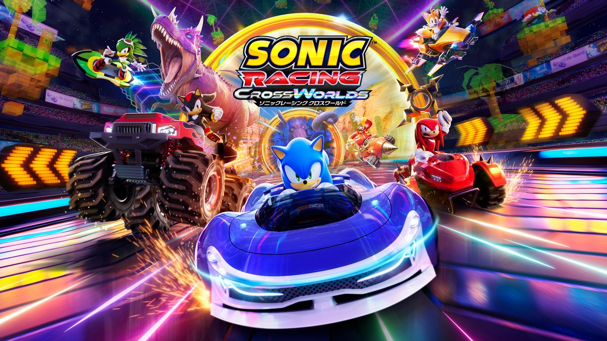 『ソニックレーシング クロスワールド』のアナウンストレーラーが本日公開。 ✅劇的に変化するコース 陸、海、空、そしてトラベルリングを通りクロスワールドへ。 毎周コースに変化が起こる予測不能なレース体験が楽しめる。 ✅ガジェットカスタム ガジェットを装着するとレース中に特別な能力を発揮しプレイングが変化。 2/22からのPS5版クローズドネットワークテストをお楽しみに! #ソニックレーシングCW